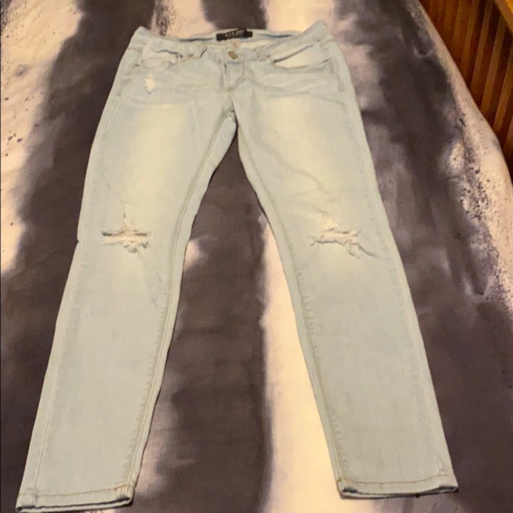 Wax Skinny Jeans